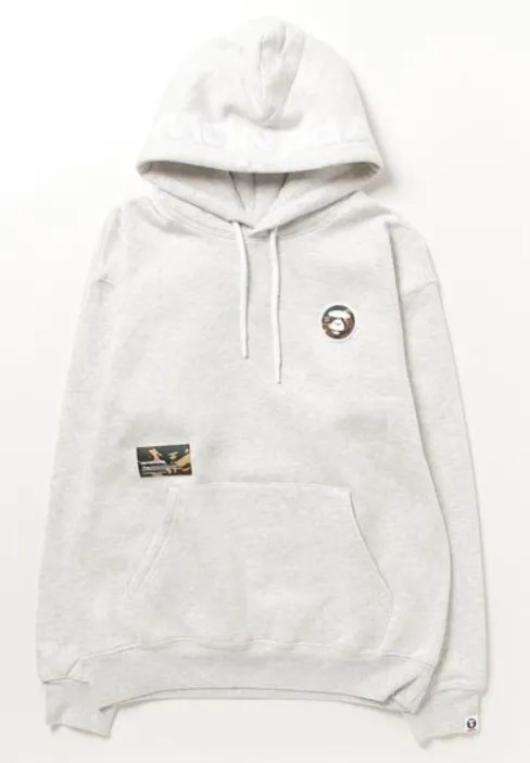 A BATHING APE  |Pullovers Street Style Long Sleeves Plain Cotton Logo