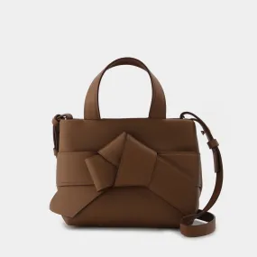 Acne Studios  Musebi Micro Tote Bag in Brown Leather