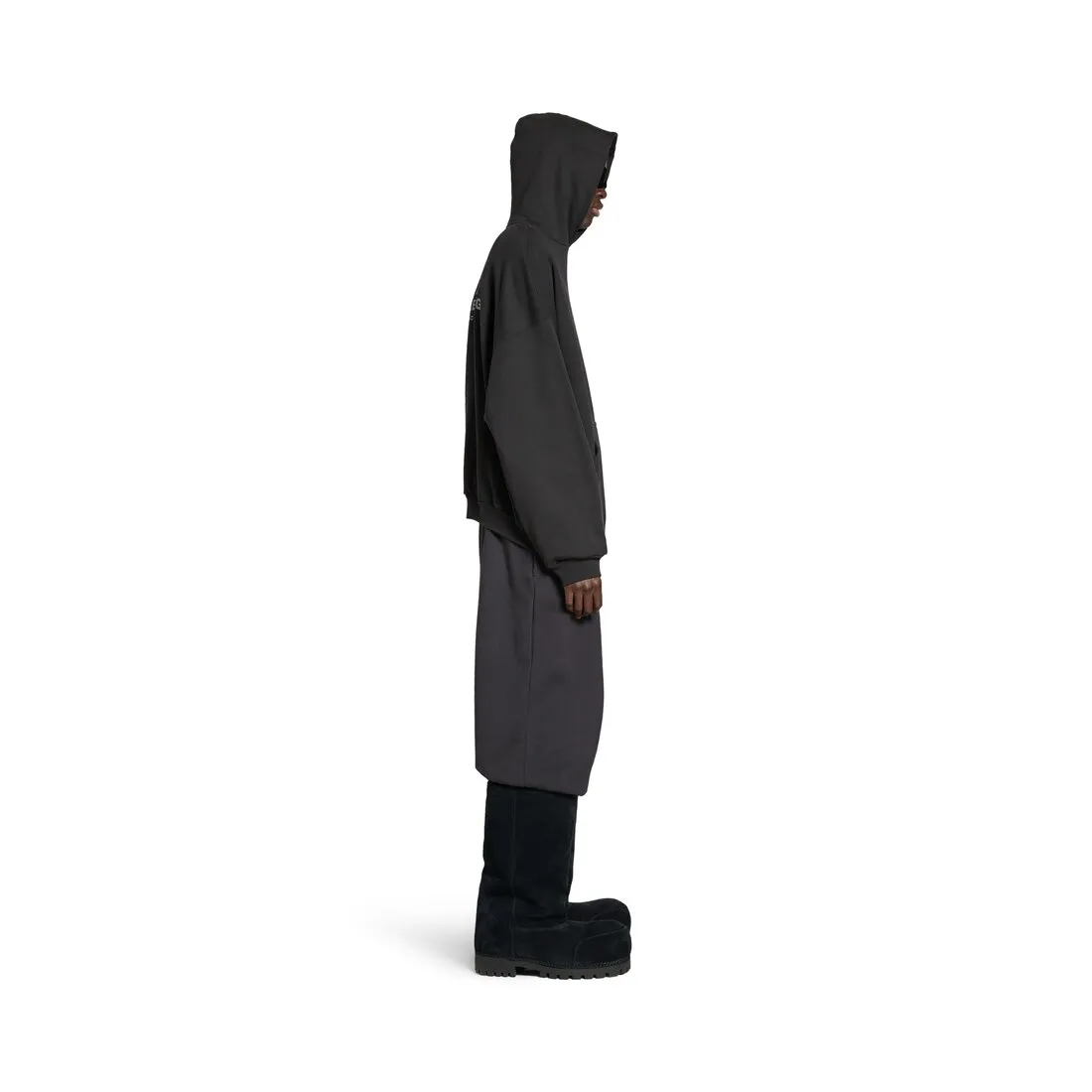      Activewear Hoodie Oversized in Black 