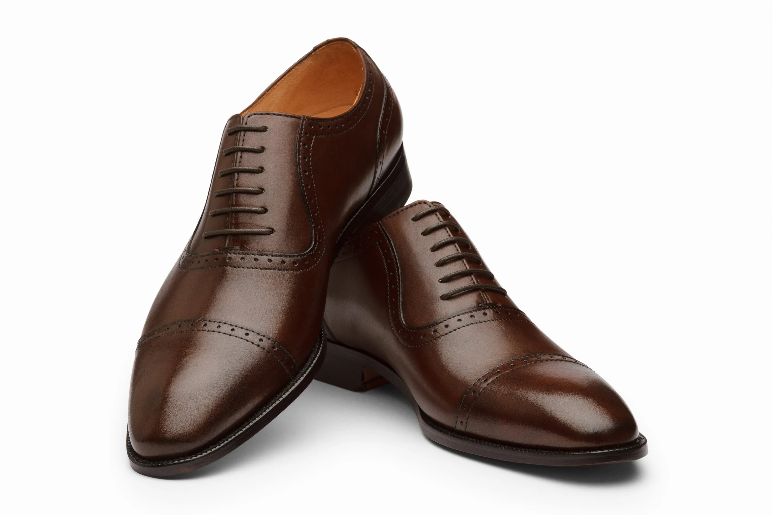 Adelaide Oxford - Dark Brown