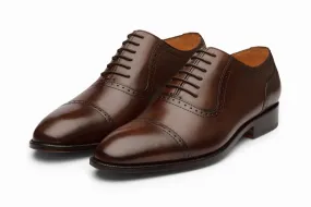 Adelaide Oxford - Dark Brown