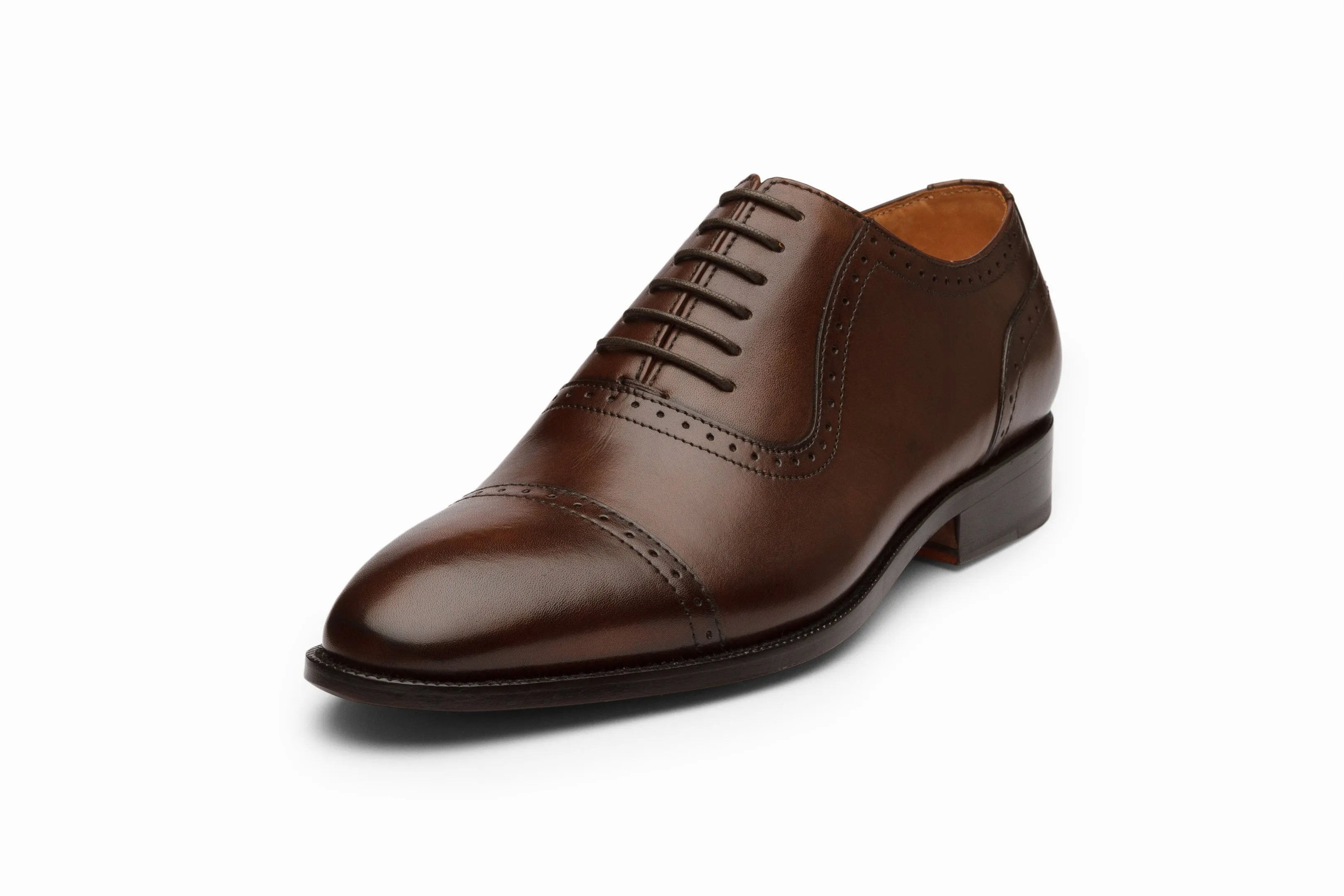 Adelaide Oxford - Dark Brown