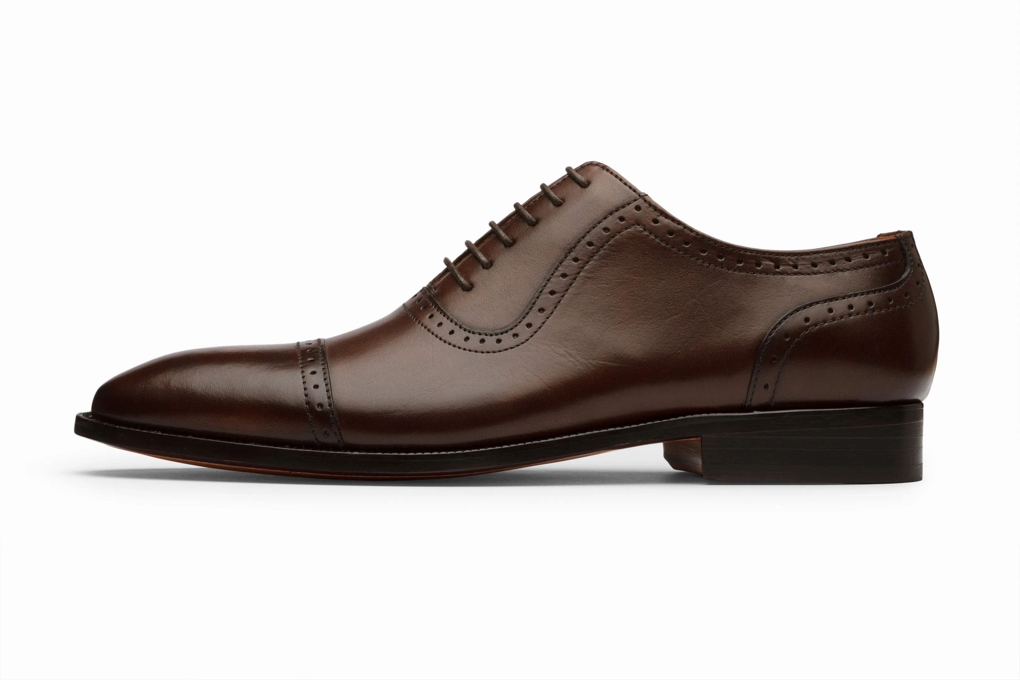 Adelaide Oxford - Dark Brown