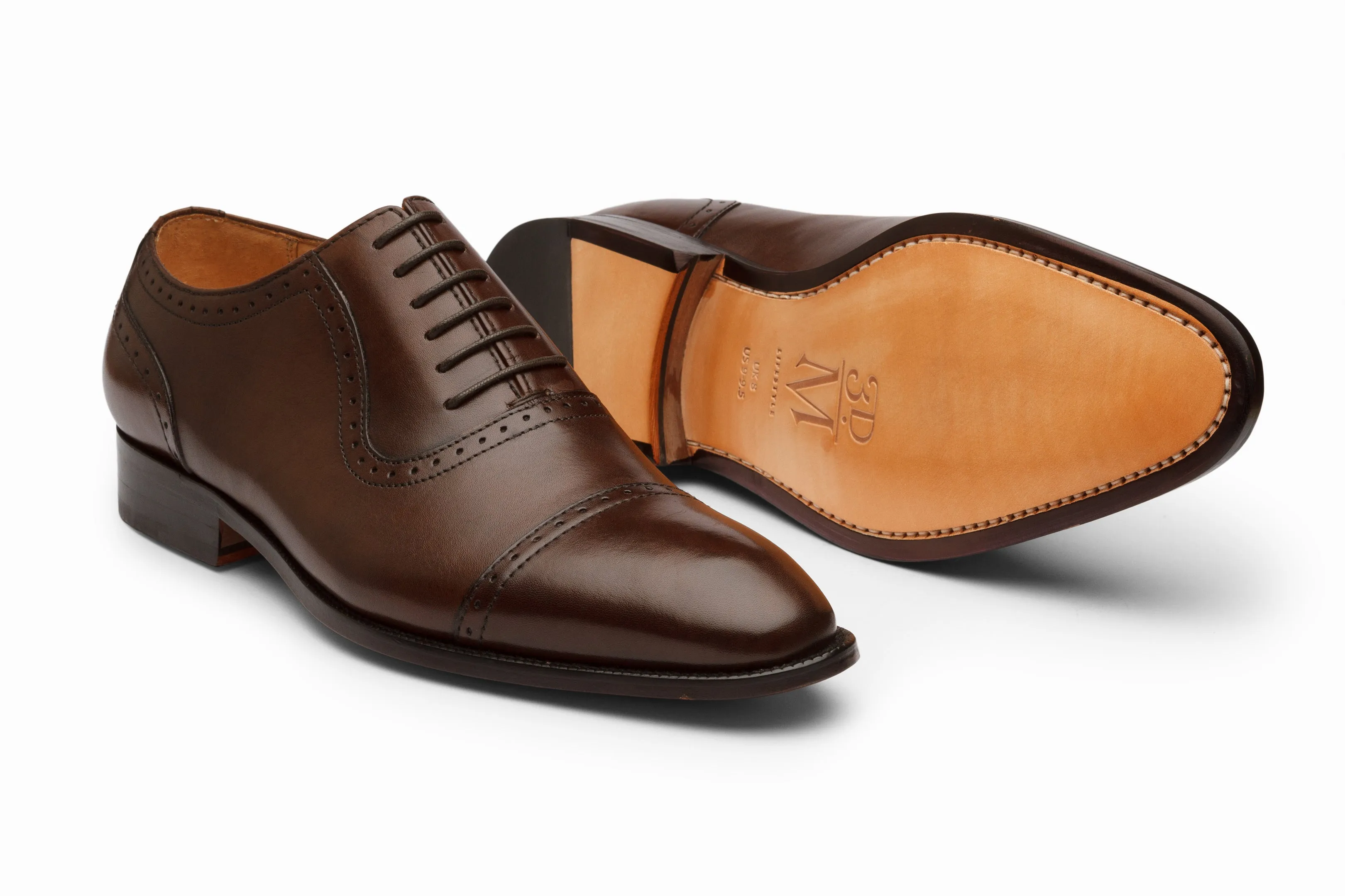 Adelaide Oxford - Dark Brown