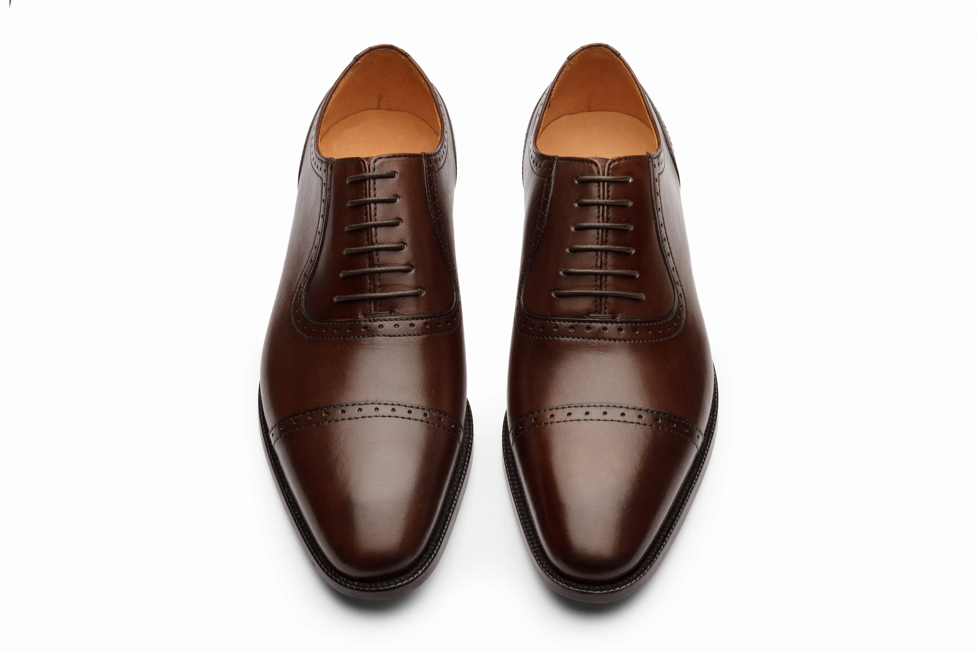 Adelaide Oxford - Dark Brown