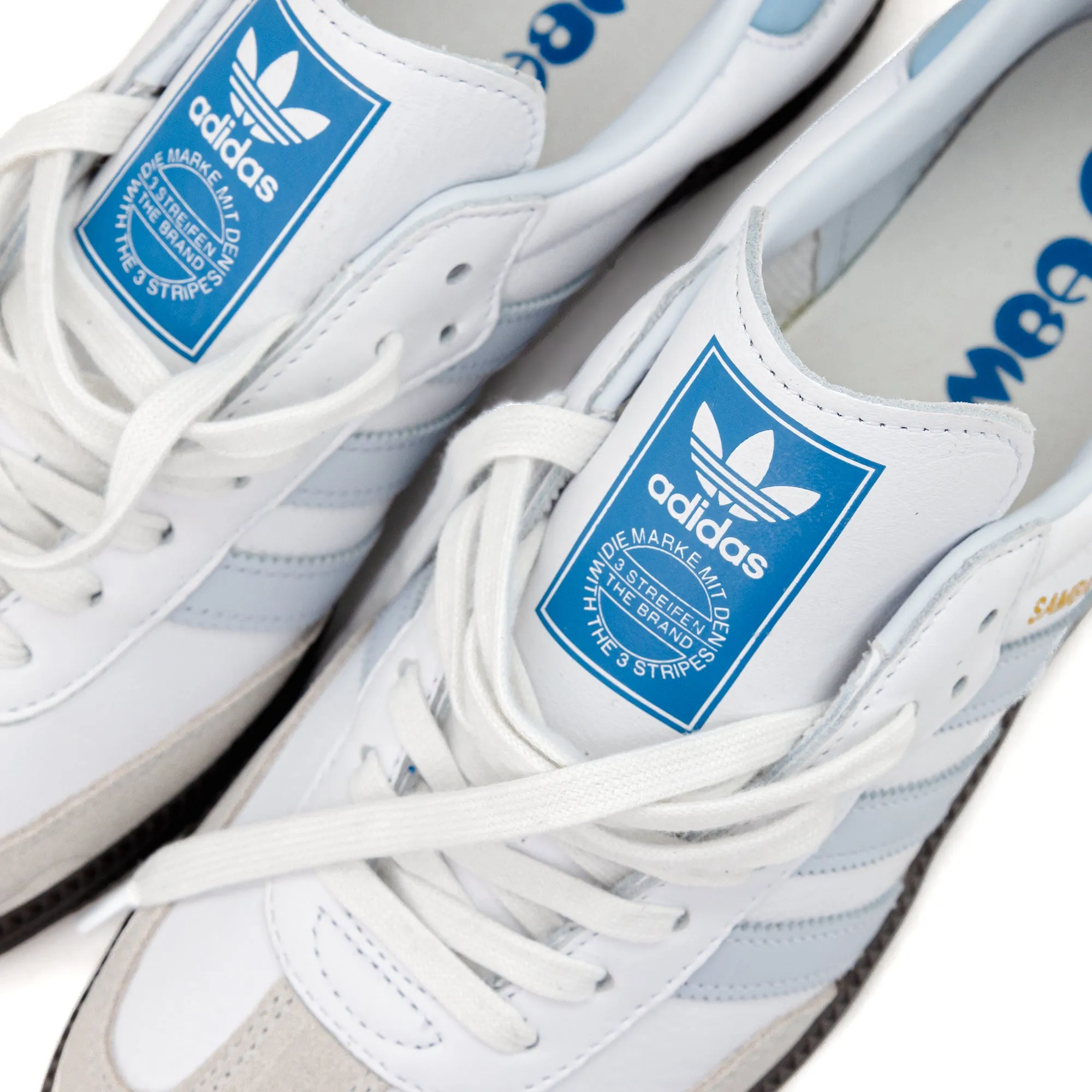 adidas Samba OG White & Blue ID2055