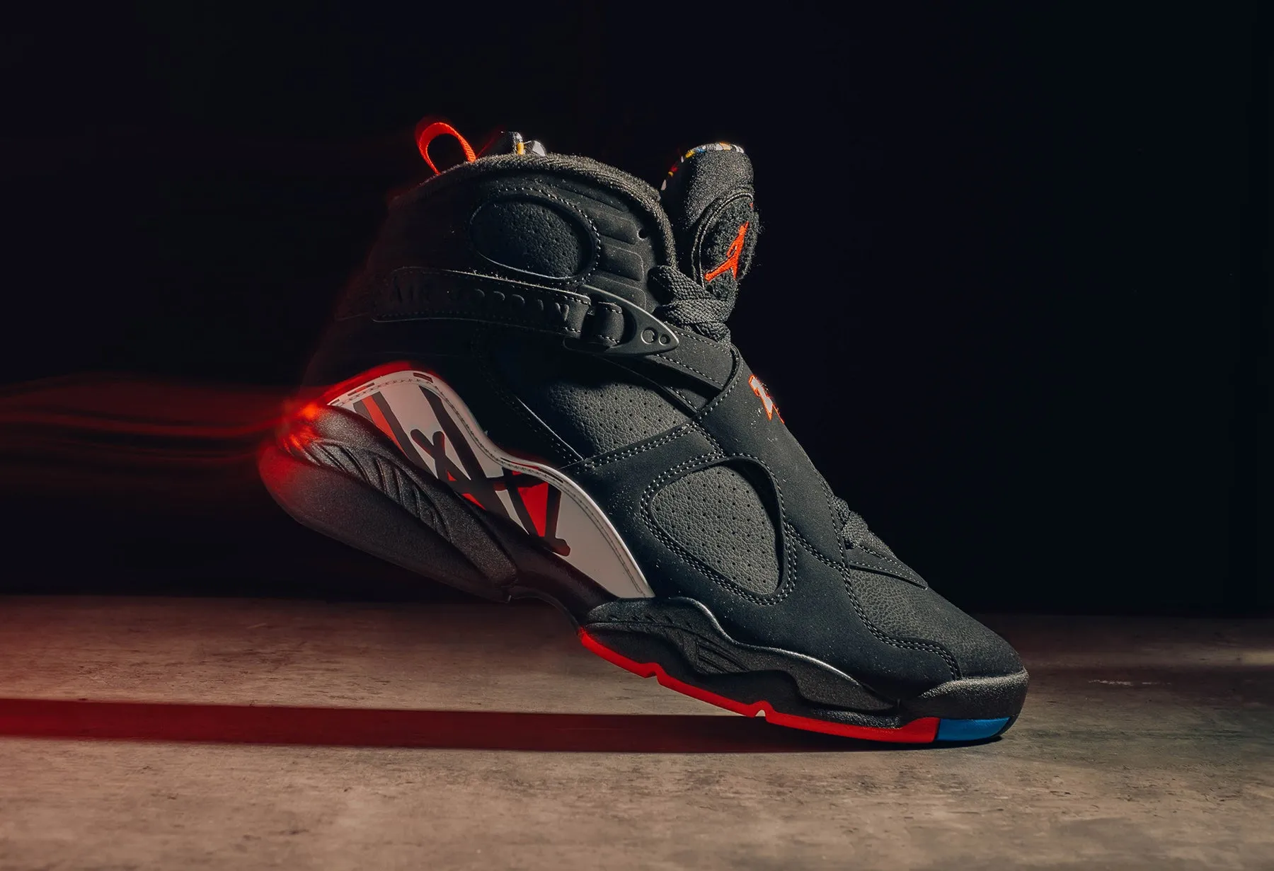 Air Jordan 8 Retro Playoffs - Black/True Red