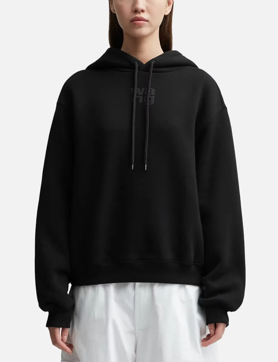 Alexander Wang  |Unisex Rib Street Style Long Sleeves Plain Cotton Medium