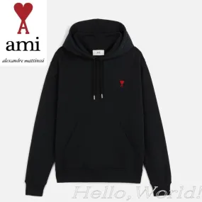 AMI PARIS  |Pullovers Heart Unisex Sweat Street Style Long Sleeves