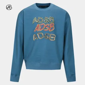 ANDERSSON BELL  |Crew Neck Monogram Unisex Street Style Long Sleeves Cotton