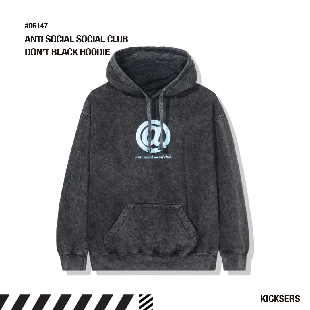 ANTI SOCIAL SOCIAL CLUB  |Pullovers Unisex Street Style Long Sleeves Plain Cotton Logo