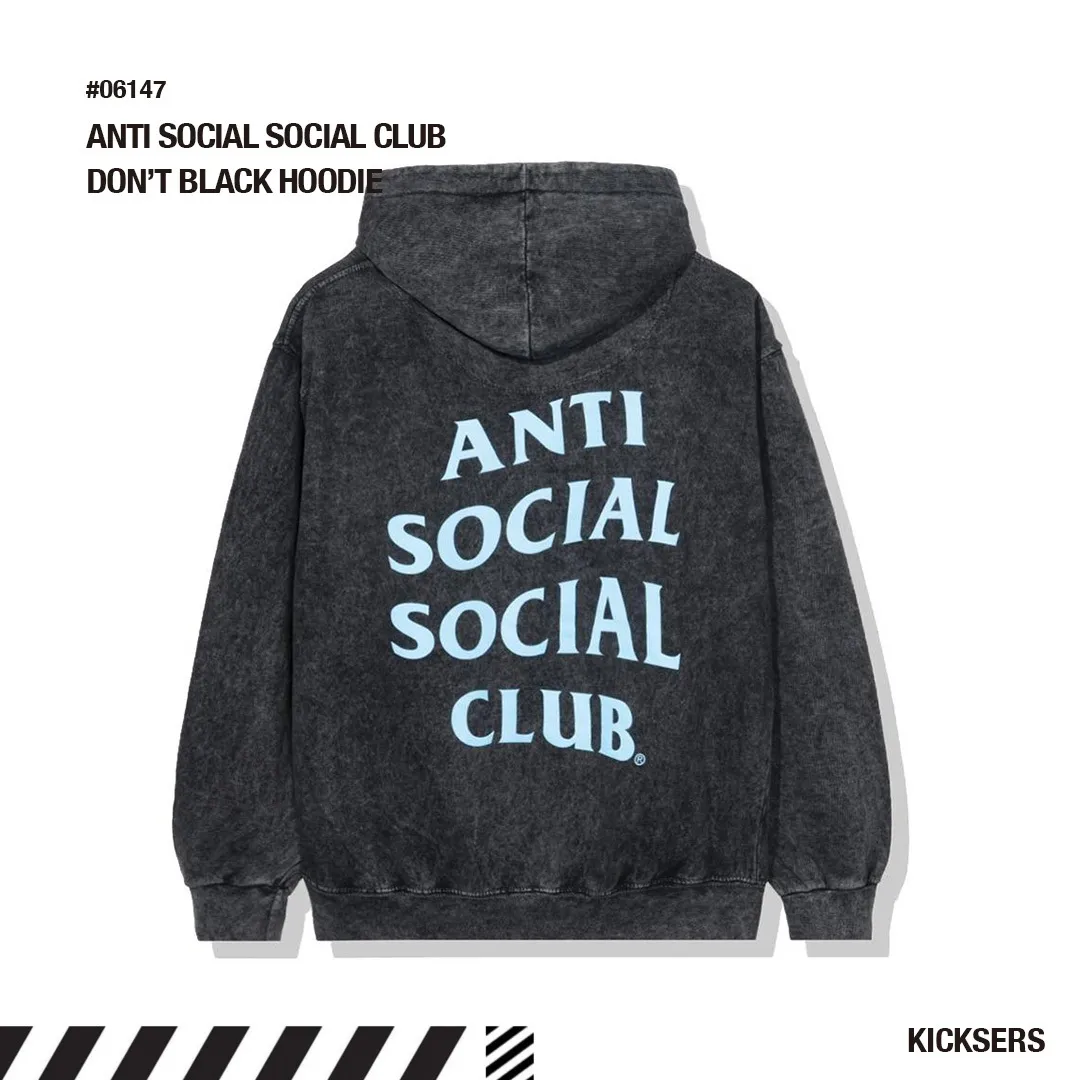 ANTI SOCIAL SOCIAL CLUB  |Pullovers Unisex Street Style Long Sleeves Plain Cotton Logo