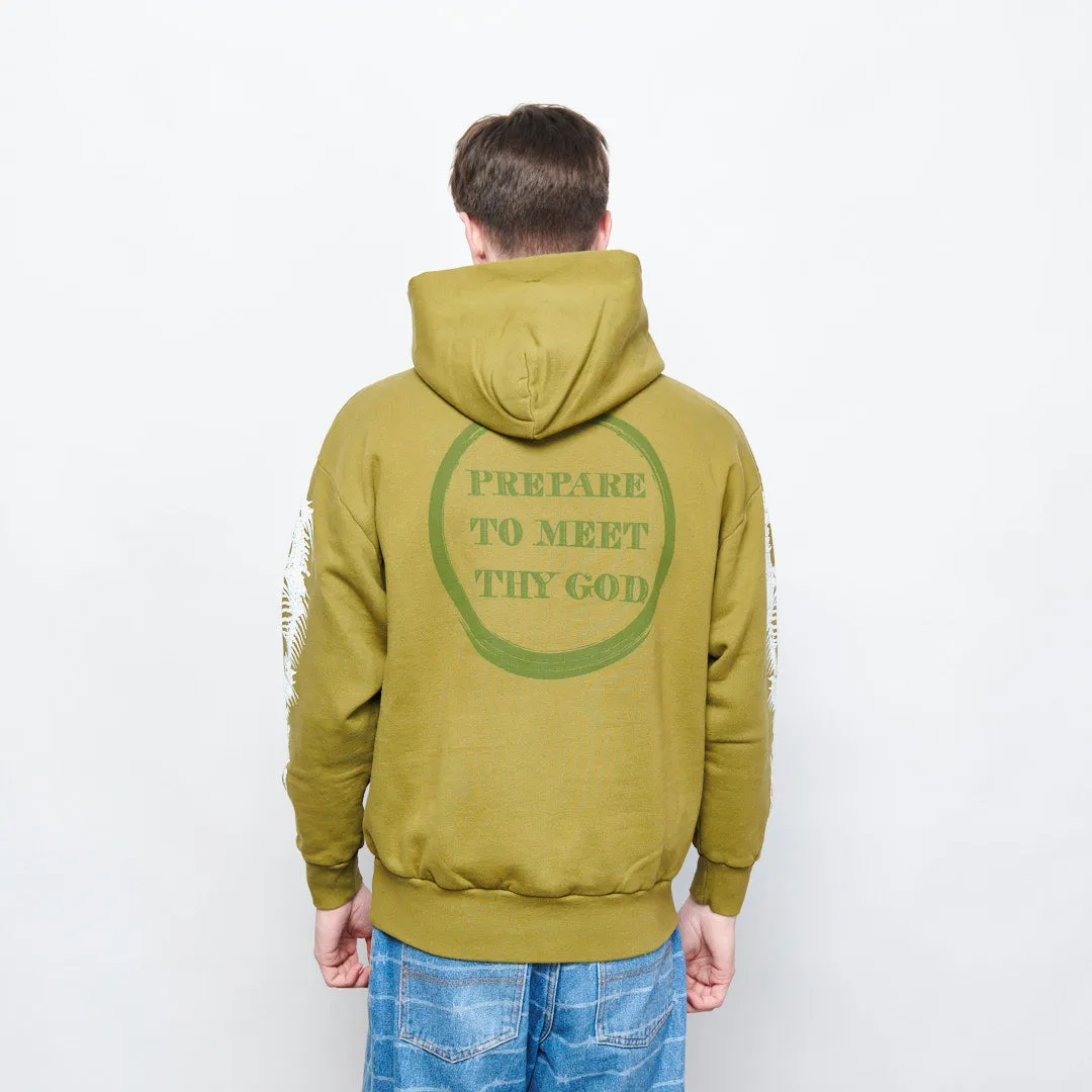 Aries - Dragon Skeletor Hoodie (olive)