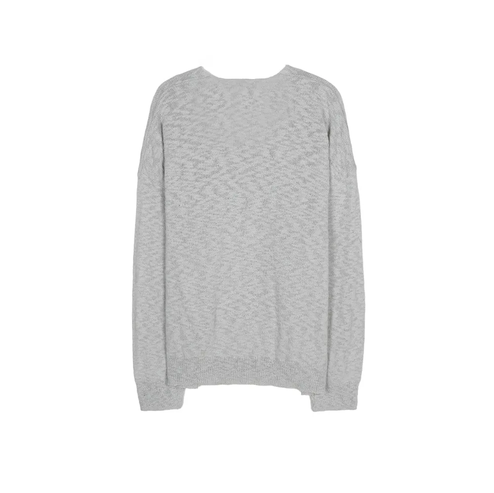 ASCLO  |Pullovers Unisex Street Style V-Neck Long Sleeves Oversized