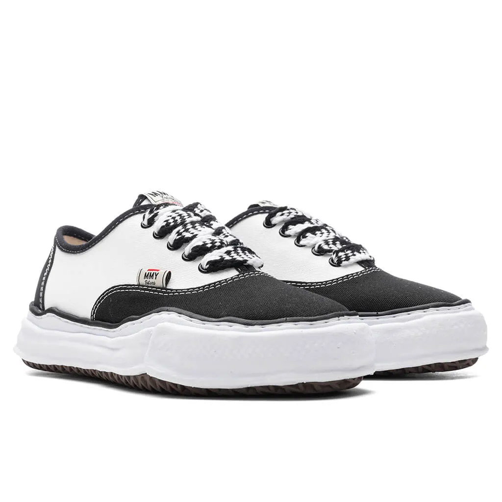 Baker Low Top Sneakers - Black/White