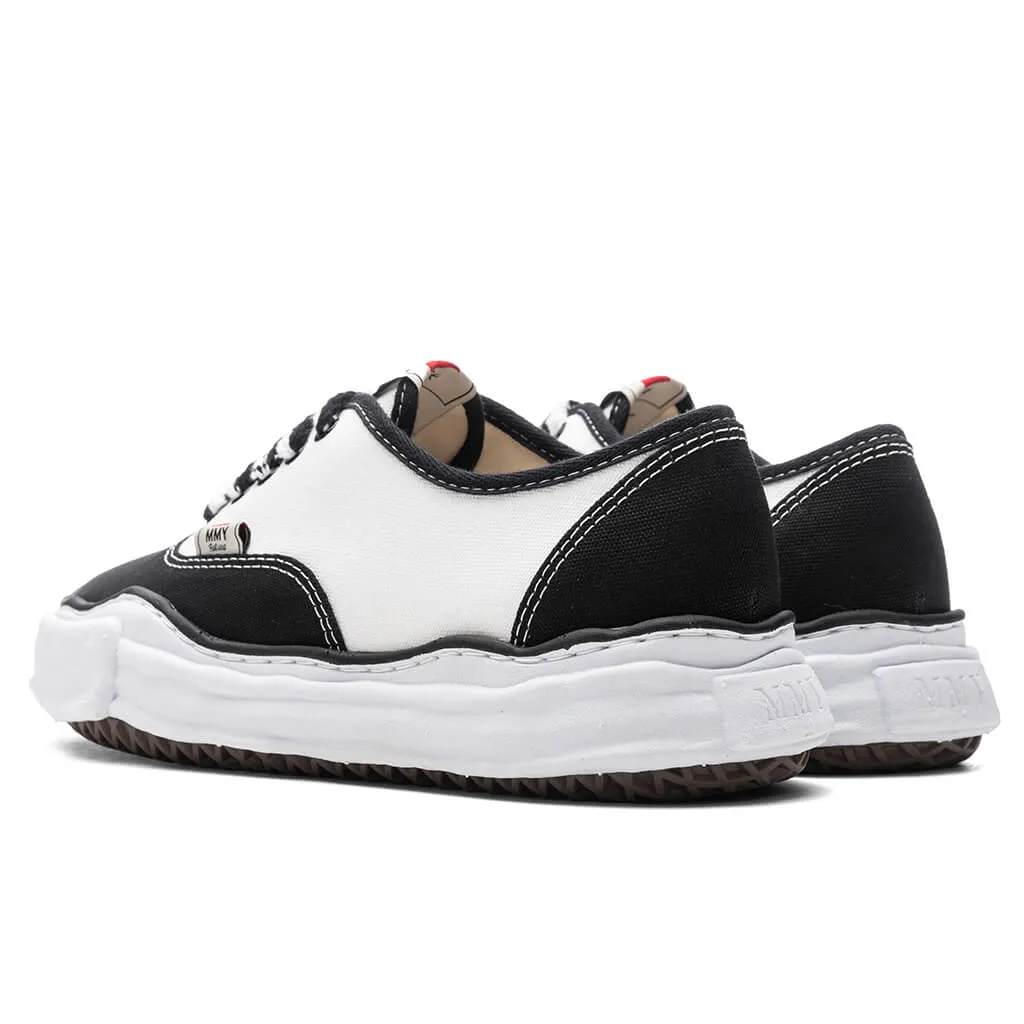 Baker Low Top Sneakers - Black/White