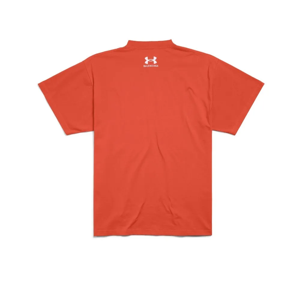 BALENCIAGA  |Under Armour® T-shirt Oversized Fit in Red/white