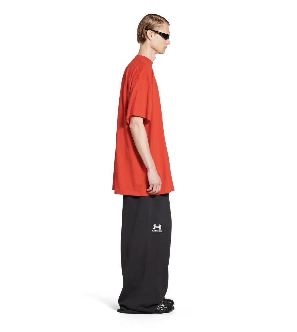 BALENCIAGA  |Under Armour® T-shirt Oversized Fit in Red/white