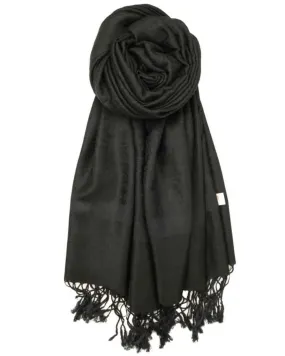 Black Paisley Rave Pashmina