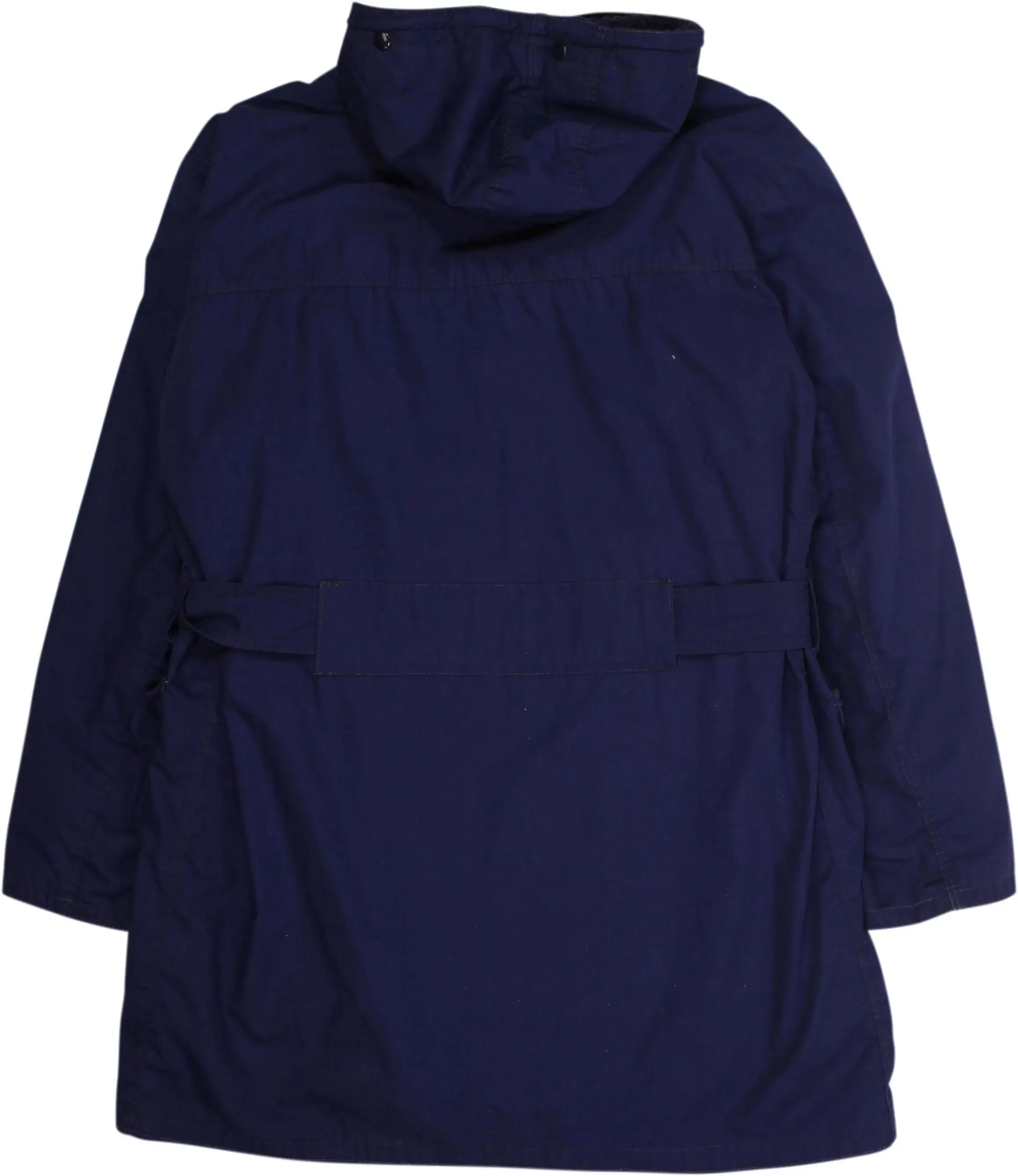 Blue Work Parka with Removable Lining | ThriftTale