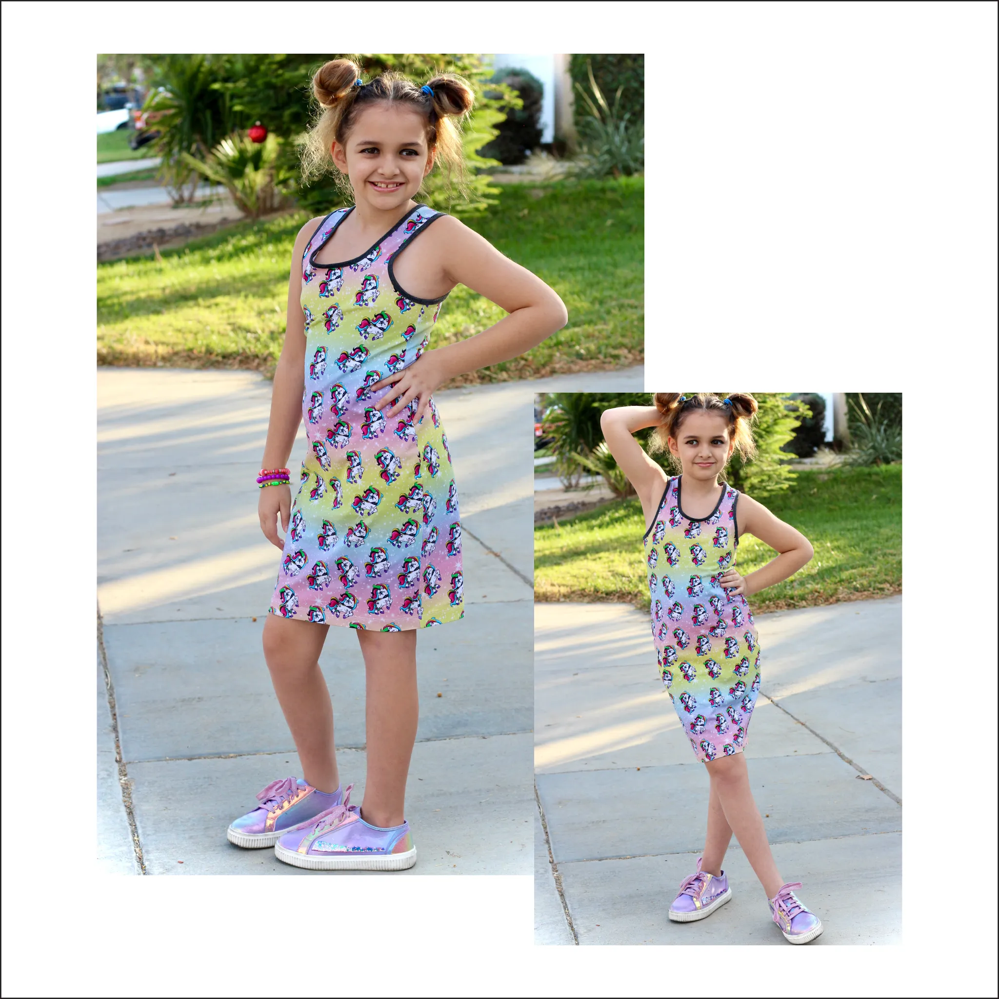 Bodycon Dress | Child Size 4-14 | Beginner Level Sewing Pattern