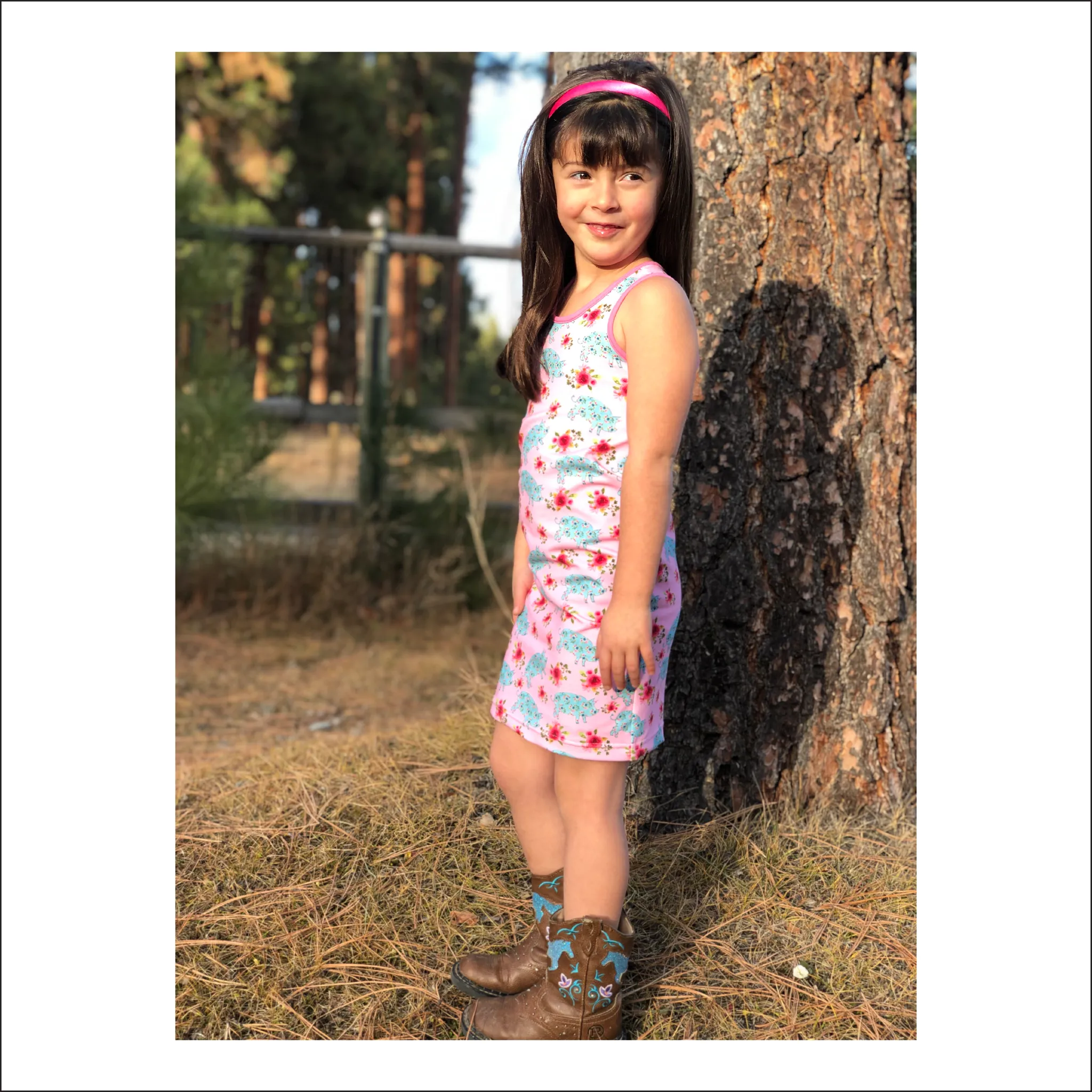 Bodycon Dress | Child Size 4-14 | Beginner Level Sewing Pattern