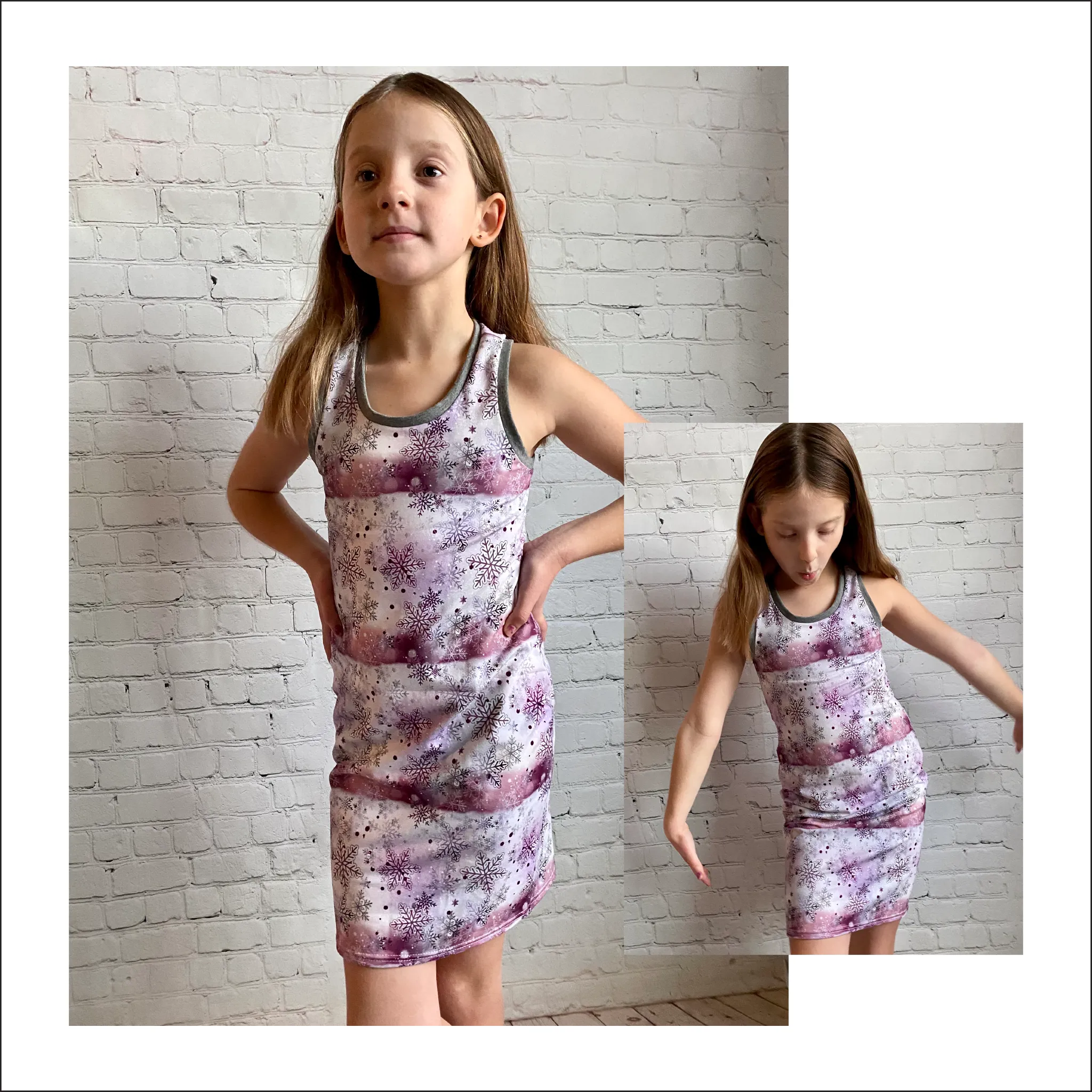 Bodycon Dress | Child Size 4-14 | Beginner Level Sewing Pattern