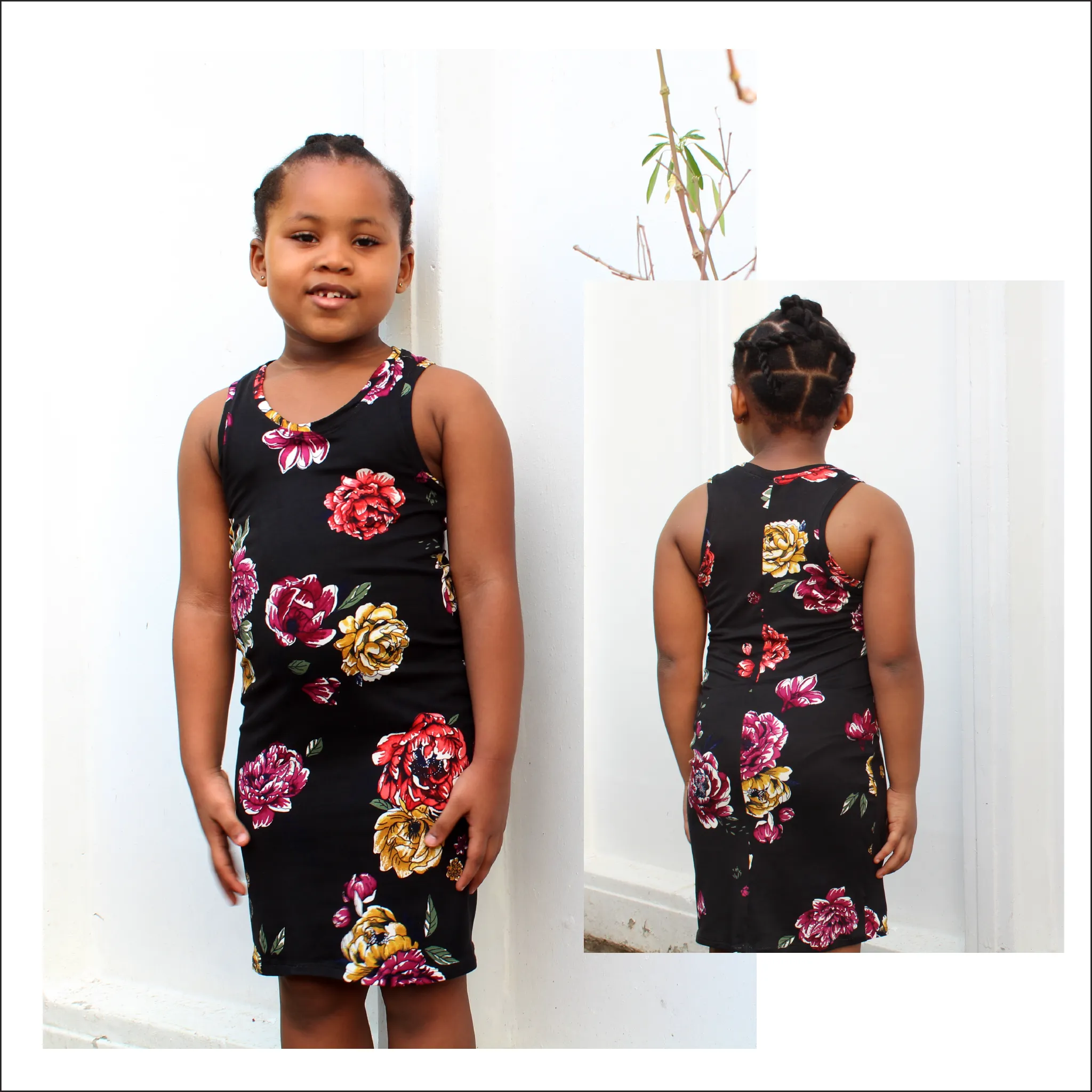 Bodycon Dress | Child Size 4-14 | Beginner Level Sewing Pattern