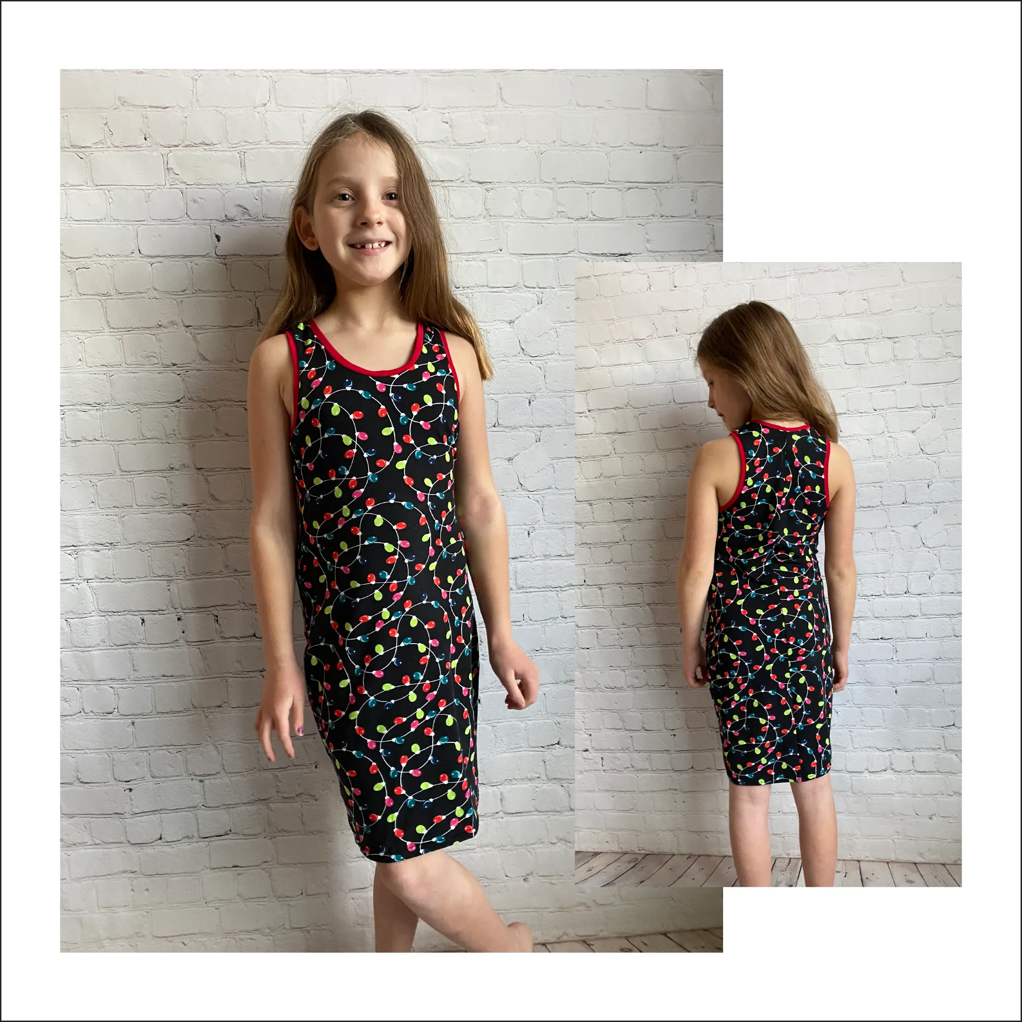 Bodycon Dress | Child Size 4-14 | Beginner Level Sewing Pattern