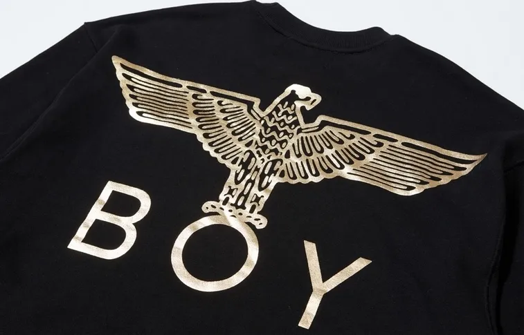 BOY LONDON  |Crew Neck Pullovers Unisex Street Style Long Sleeves