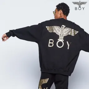 BOY LONDON  |Crew Neck Pullovers Unisex Street Style Long Sleeves