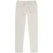 BRUNELLO CUCINELLI Drawstring Cotton Trousers White