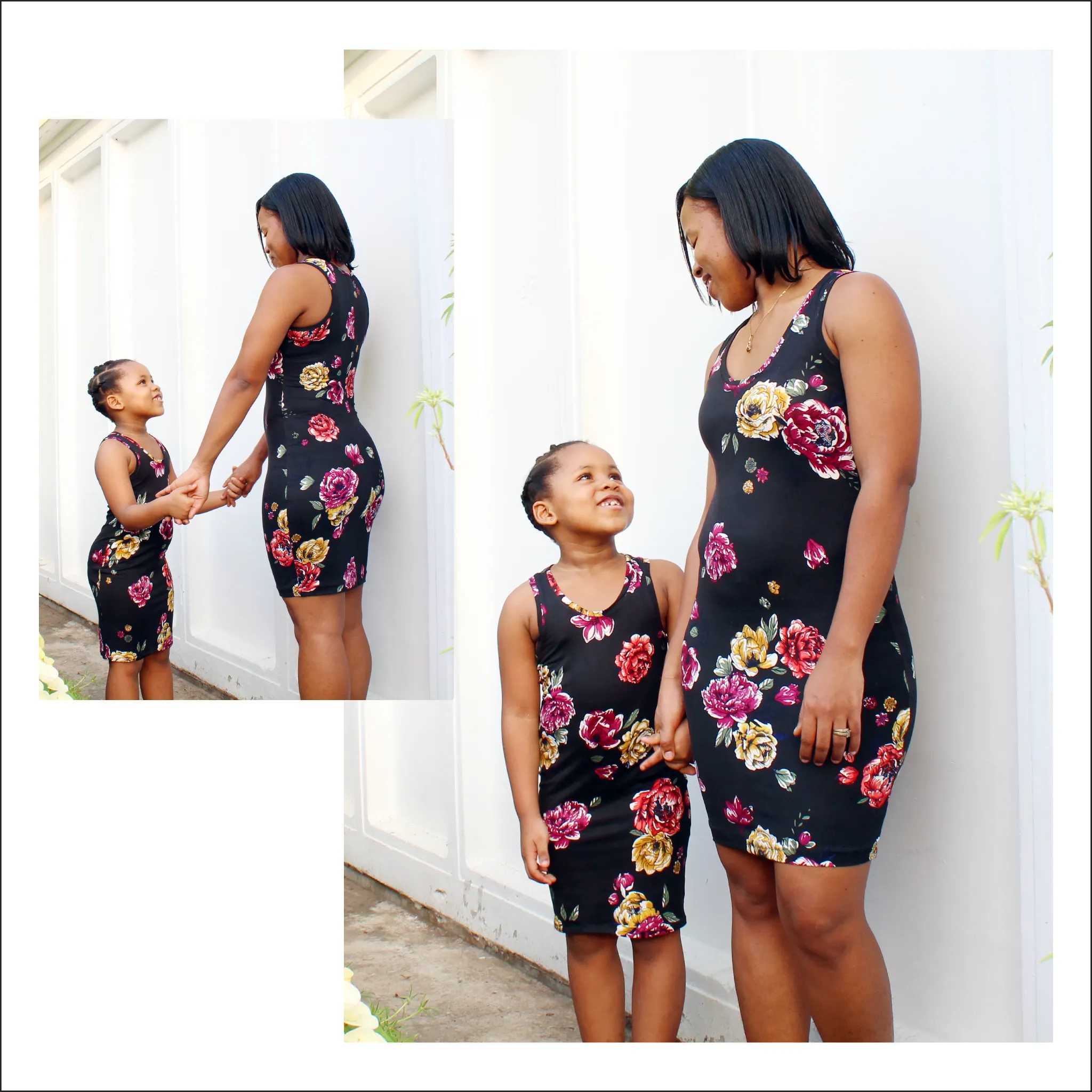 BUNDLE Bodycon Dress | Child & Adult Sizes | Beginner Level Sewing Pattern