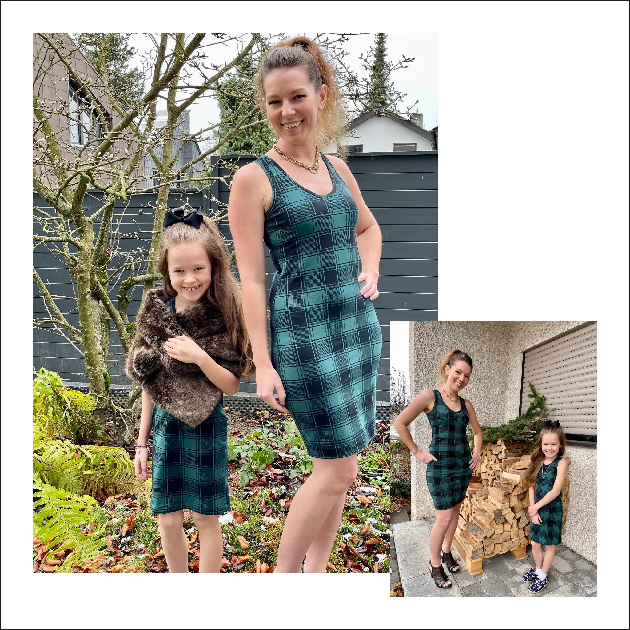 BUNDLE Bodycon Dress | Child & Adult Sizes | Beginner Level Sewing Pattern