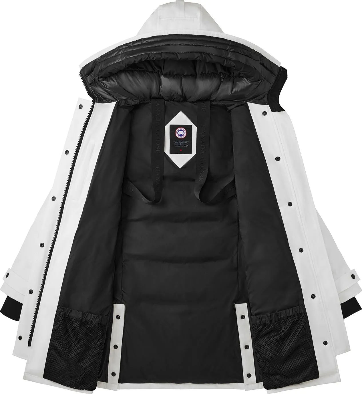 Canada Goose Shelburne Parka CR Black Label North Star White