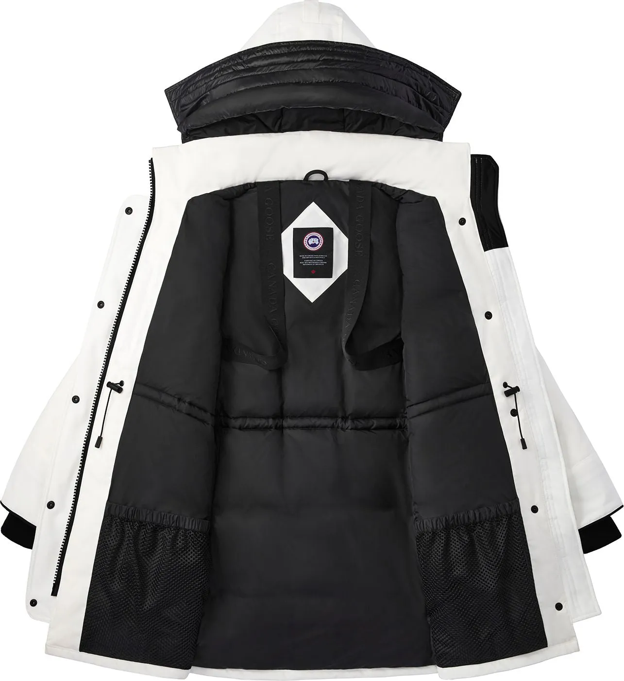 Canada Goose Trillium Parka CR Black Label North Star White