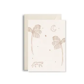 Card and envelope-Tiger