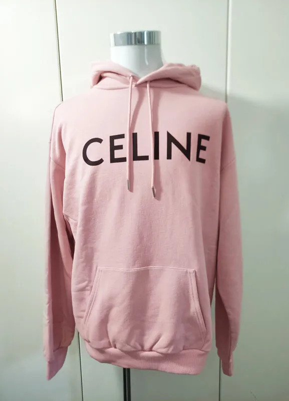 CELINE  |Pullovers Unisex Street Style Long Sleeves Plain Cotton