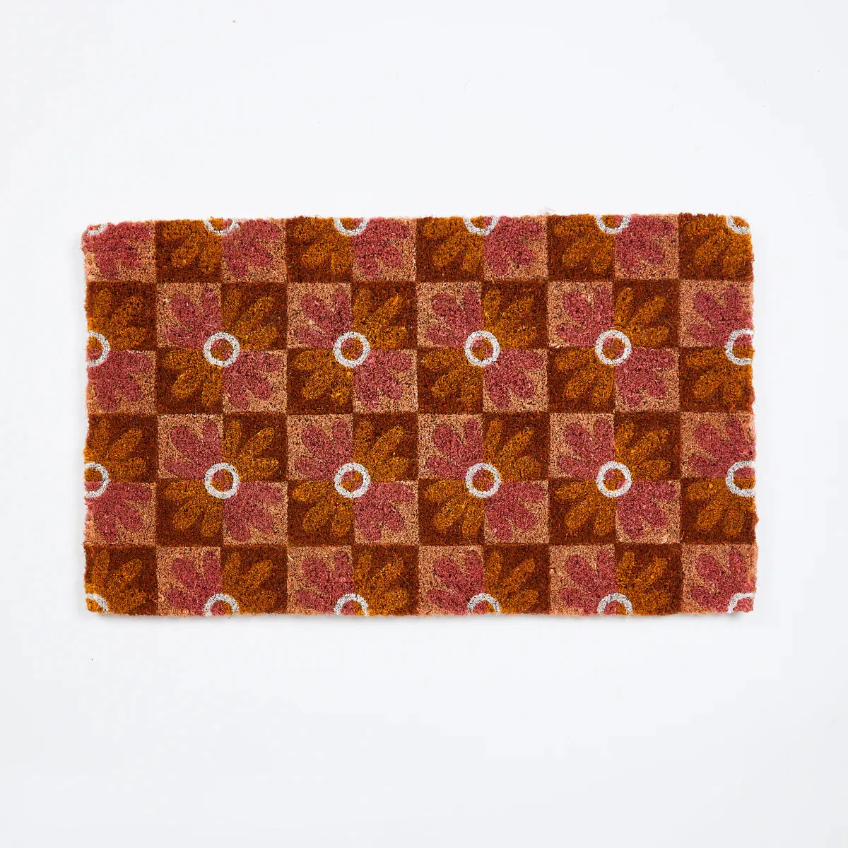 Chamomile Pink Door Mat