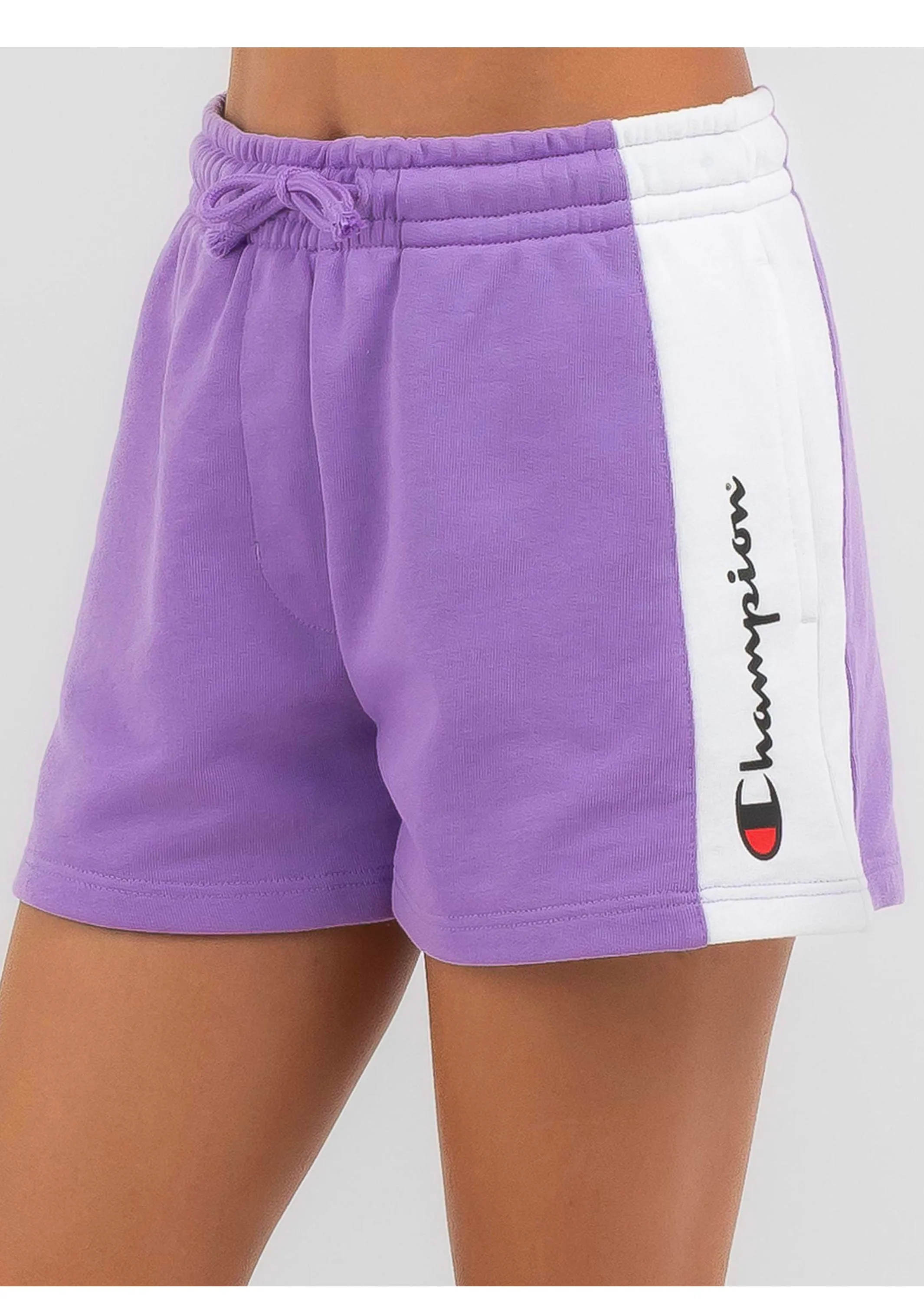 Champion Junior Girls' French Terry Panel Shorts  KVUMN HKI