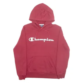 CHAMPION Mens Red Hoodie S