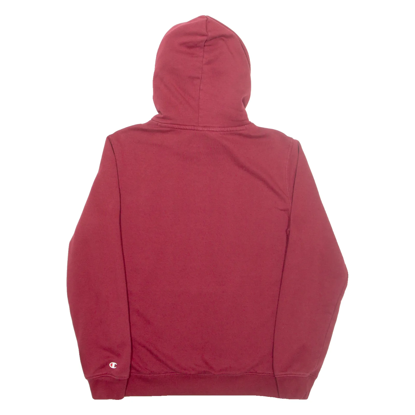 CHAMPION Mens Red Hoodie S