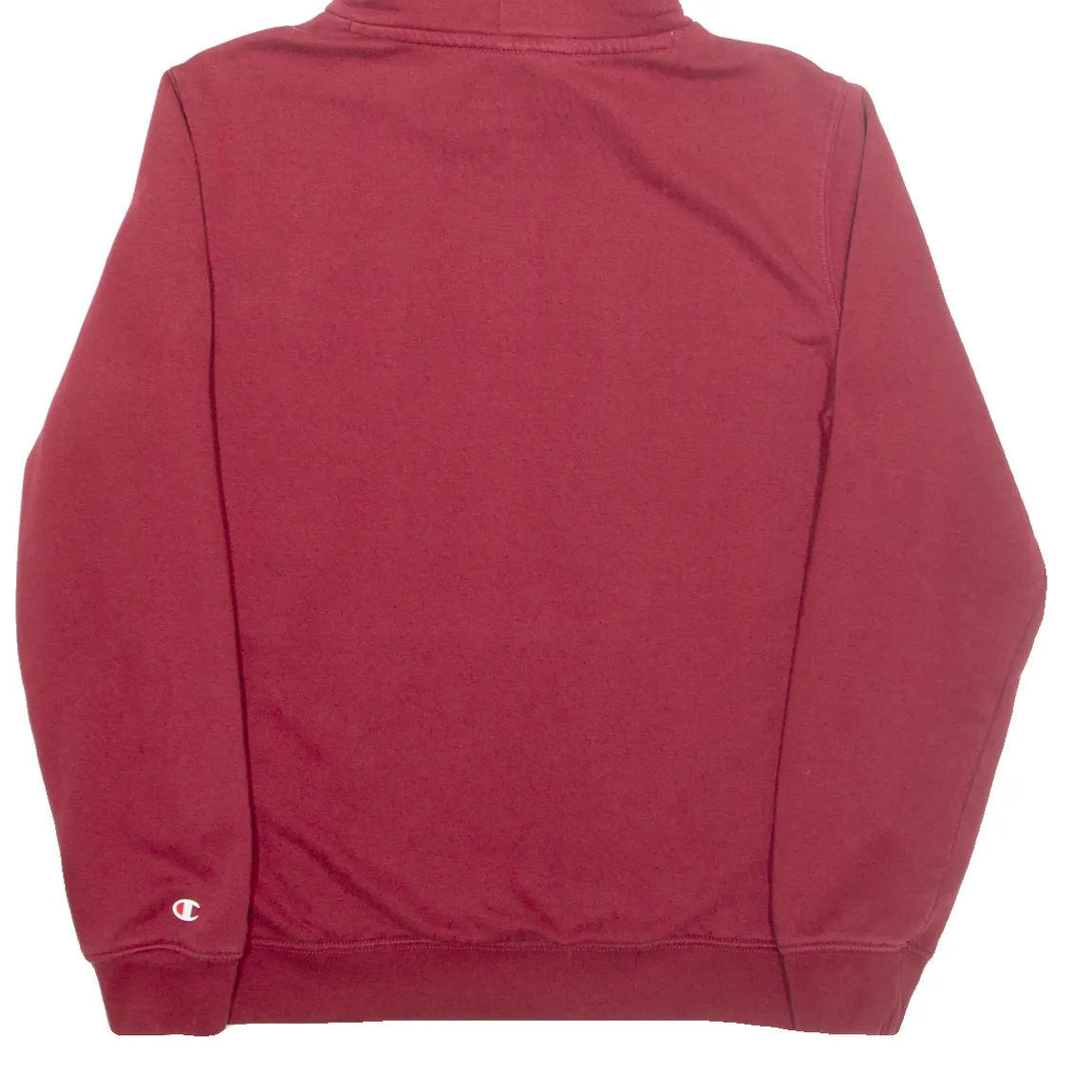 CHAMPION Mens Red Hoodie S