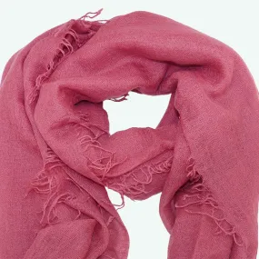 Chan Luu  Meadow Mauve Pink Purple Cashmere And Silk Scarf