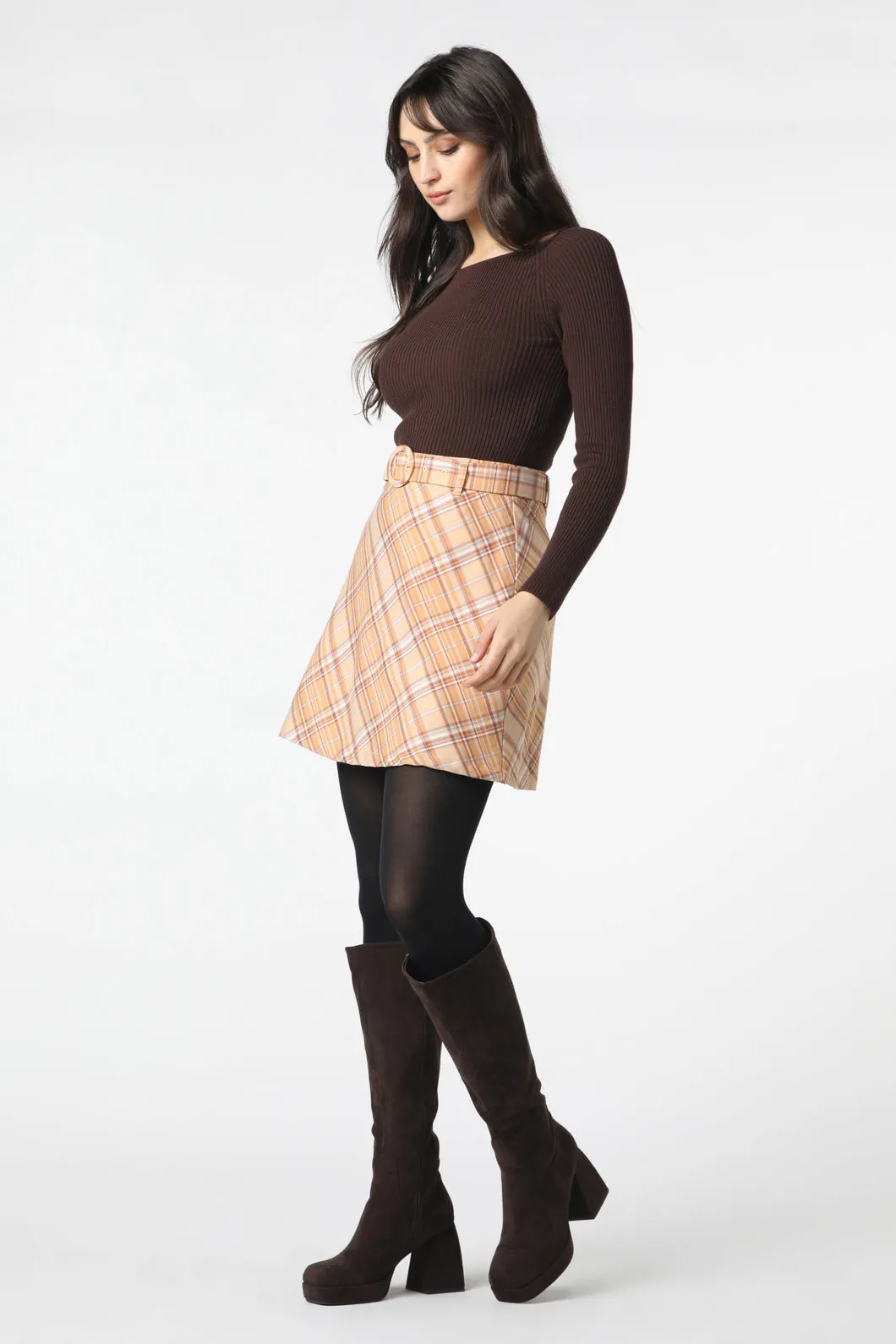 Chelsea Check Skirt