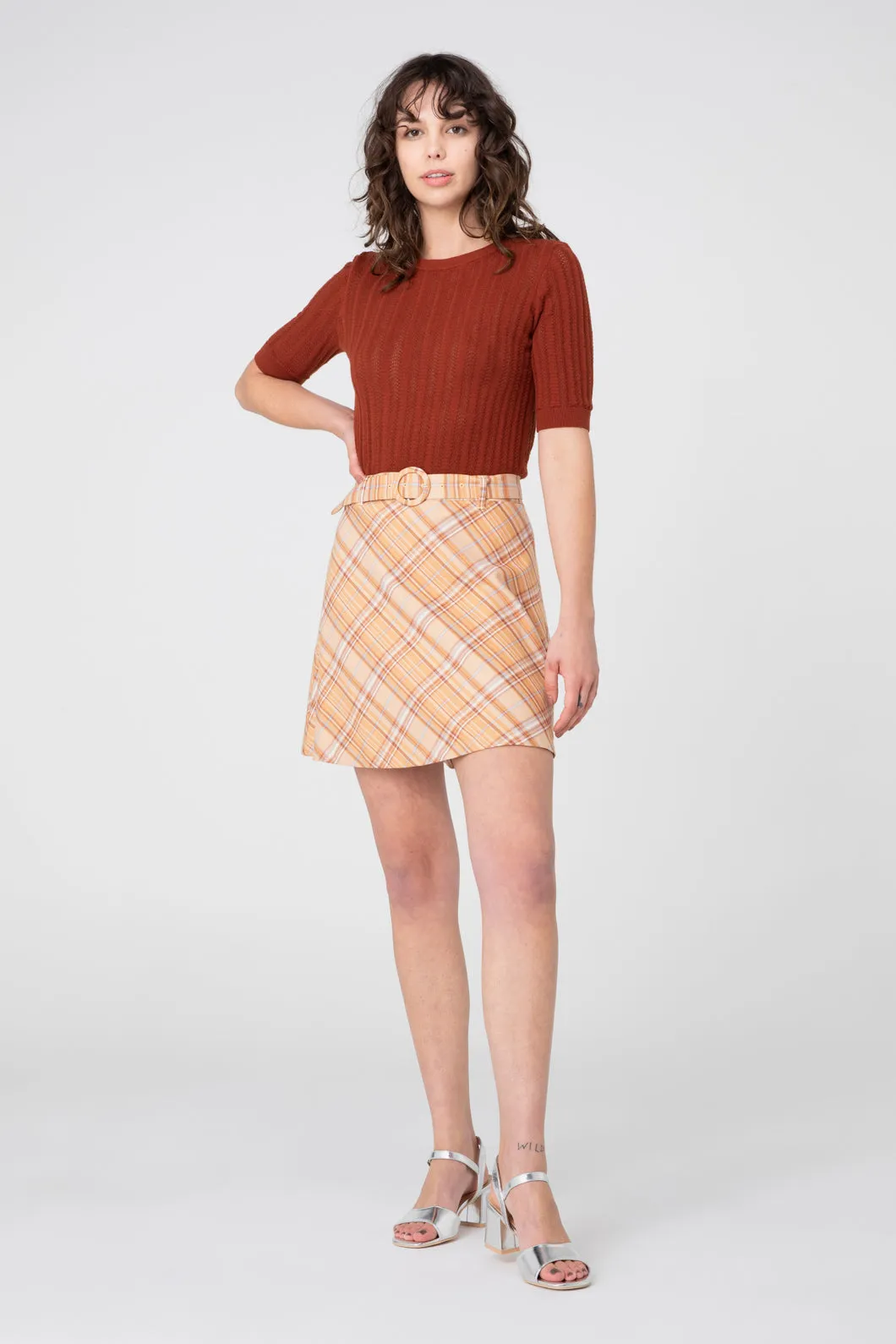 Chelsea Check Skirt