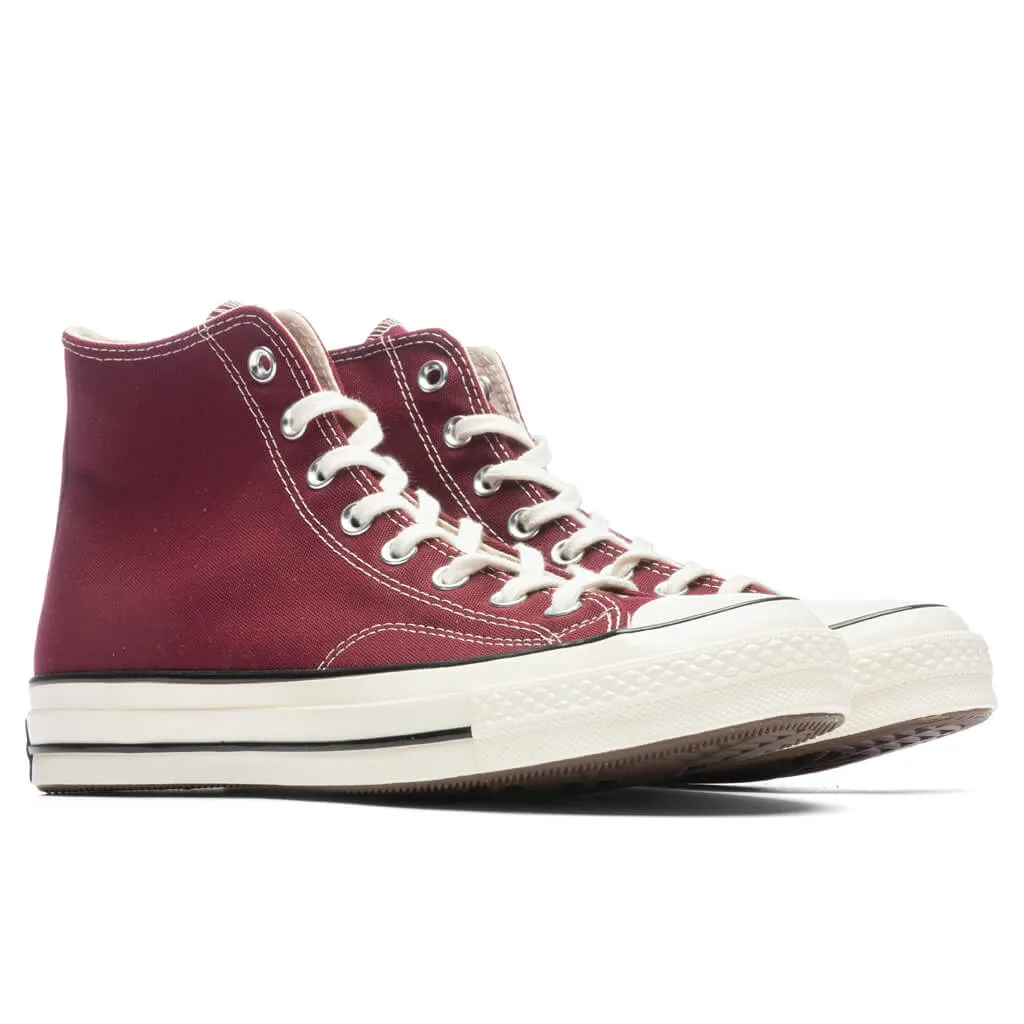 Chuck 70 Vintage Canvas - Dark Beetroot/Egret/Black