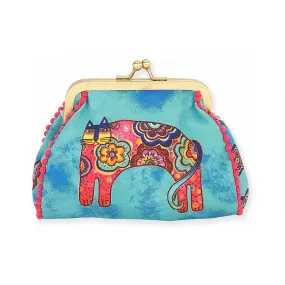 Coin Purse Blue Dog