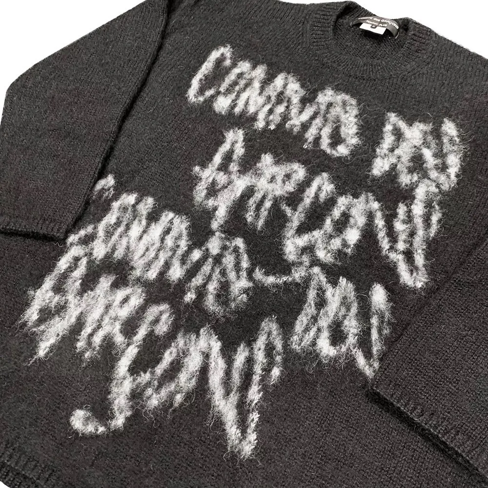 COMME des GARCONS  |Pullovers Unisex Wool Street Style Long Sleeves Oversized