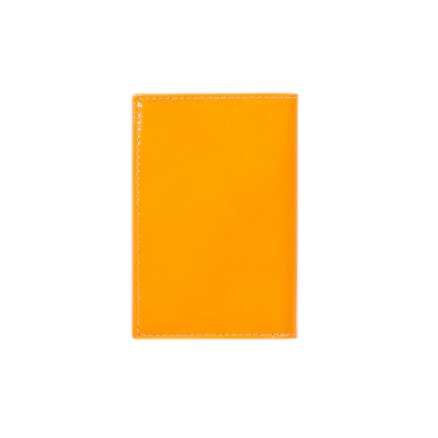 COMME DES GARCONS SA6400 SUPER FLUO WALLET LIGHT ORANGE